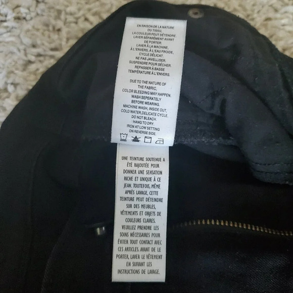 R Jeans The Curvy Super High Rise Black Denim Jeans (29) - Picture 7 of 7